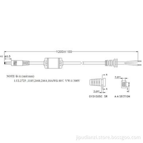 12V 0.6A Wall Power Adapters with UL, FCC, SAA, VDE, GS Certificates